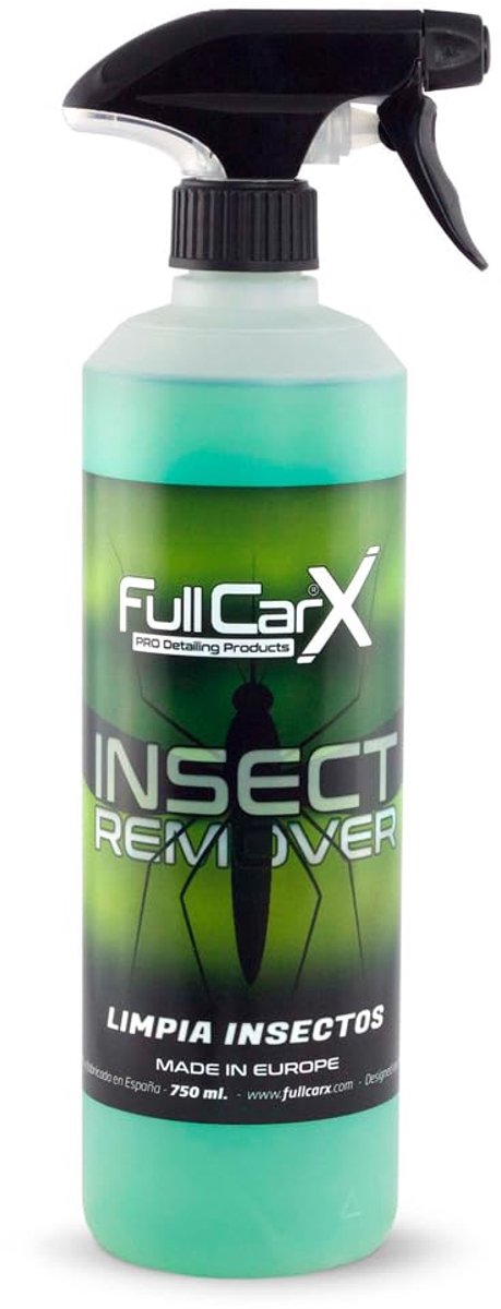 Insectenverwijderaar 750ml - Snel en effectief - Voor carrosserie, kunststof en glas - Geen schrobben nodig - ShopVlot