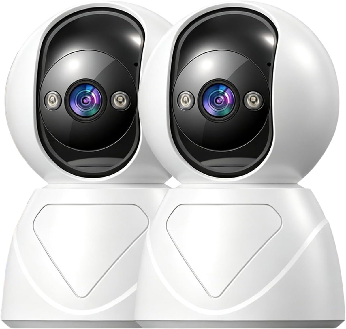 Zavio® 5G WiFi Beveiligingscamera - Binnen Camera Huisdier Camera - Huisbewaking - Wit