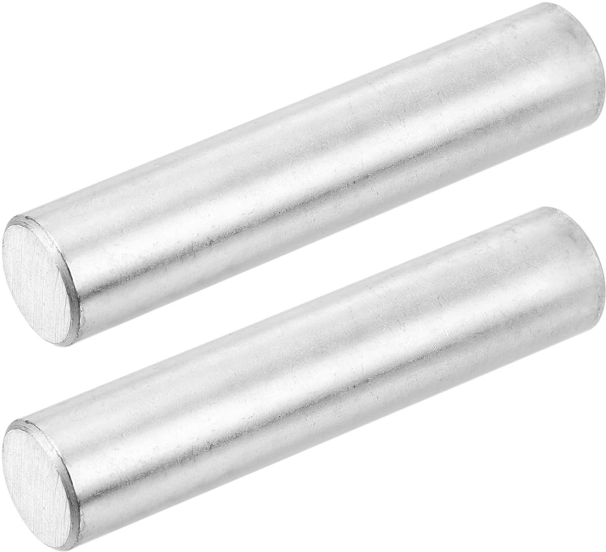 2 stuks 16 mm x 76 mm Koolstofstaal Paspoortpennen Bevestigingselementen Assortiment Set Zilver
