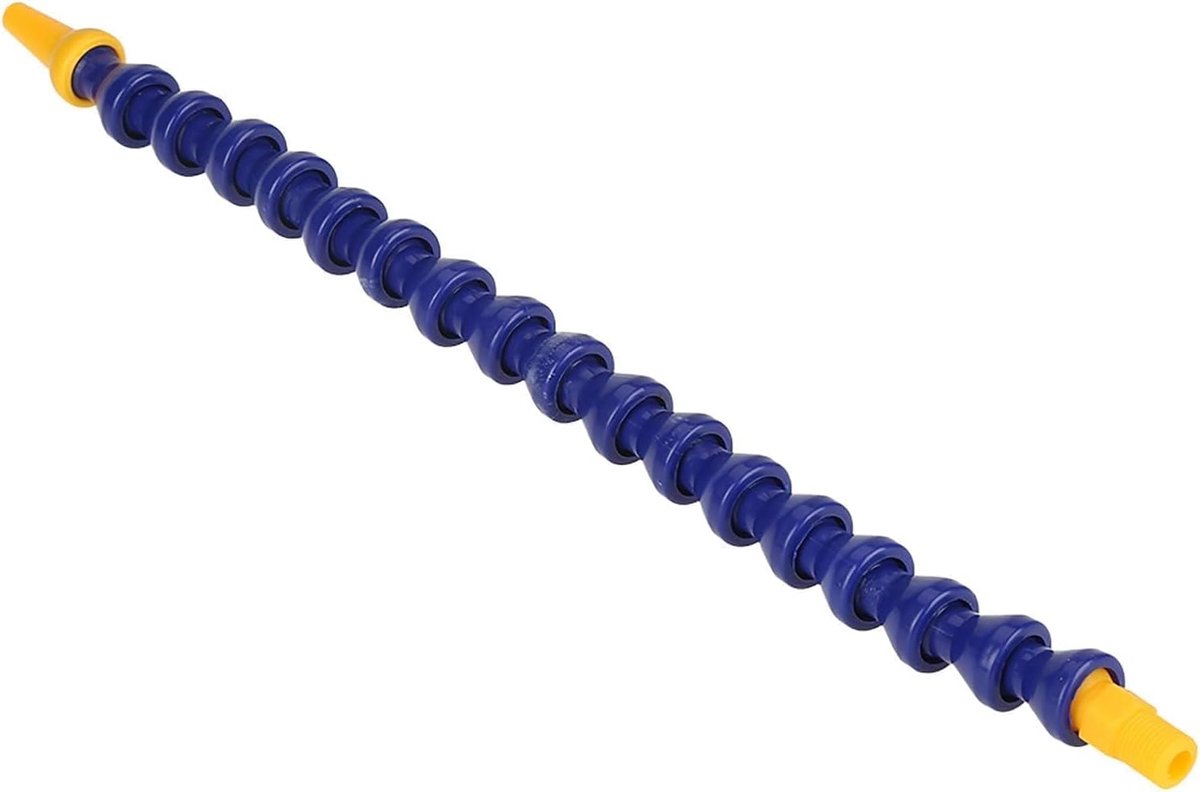 10 stuks flexibele koelvloeistofslang, 1/8 BSPT-schroefdraad, flexibele kunststof koelvloeistofslang, kunststof water-olie-koelbuis voor draaibanken, frezen, CNC-machines,