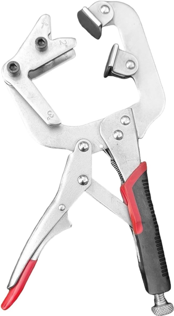 – Antislip Heavy-duty Griptang | Reparatieklem Voor Elektriciens Voor Het Lassen Van Handwerkwerkbankmeubels – Verstelbare Metalen Handgreep Vor Werkplaatsfabricage