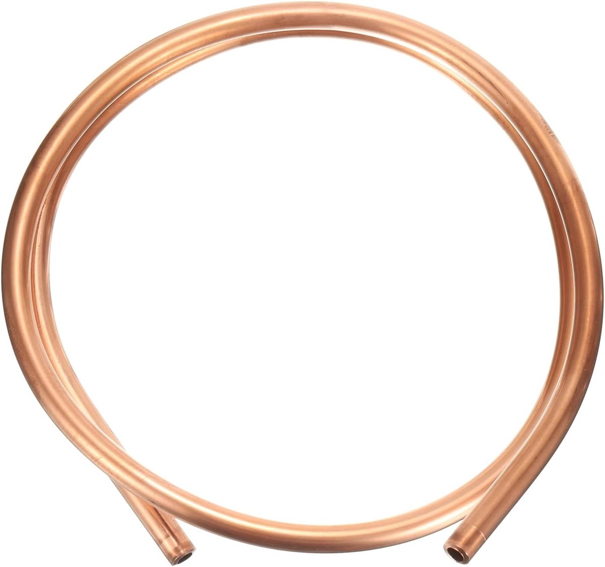 Koperen buis 5/16" buitendiameter x 3 voet 3/64" T koelmiddel flexibele buis naadloos hol metaal zacht voor airconditioning, koelkasten en andere apparaten