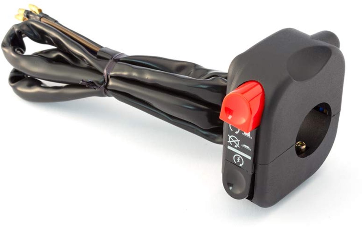 Start Stop noodschakelaar voor 22 mm 7/8 inch stuur Street & Offroad Bikes