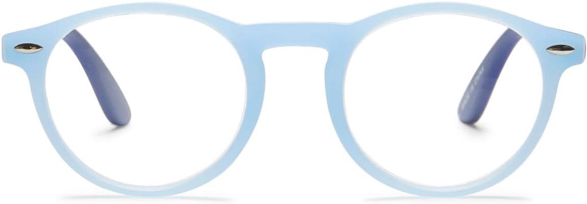Ronde Leesbril Dames Heren Retro Nerdbril Leeshulp Zichthulp Veerscharnieren Volledige Rand Bril Anti-vermoeidheid Bril met Sterkte 0.0 1.0 1.5 2.0 2.5 3.0 3.5