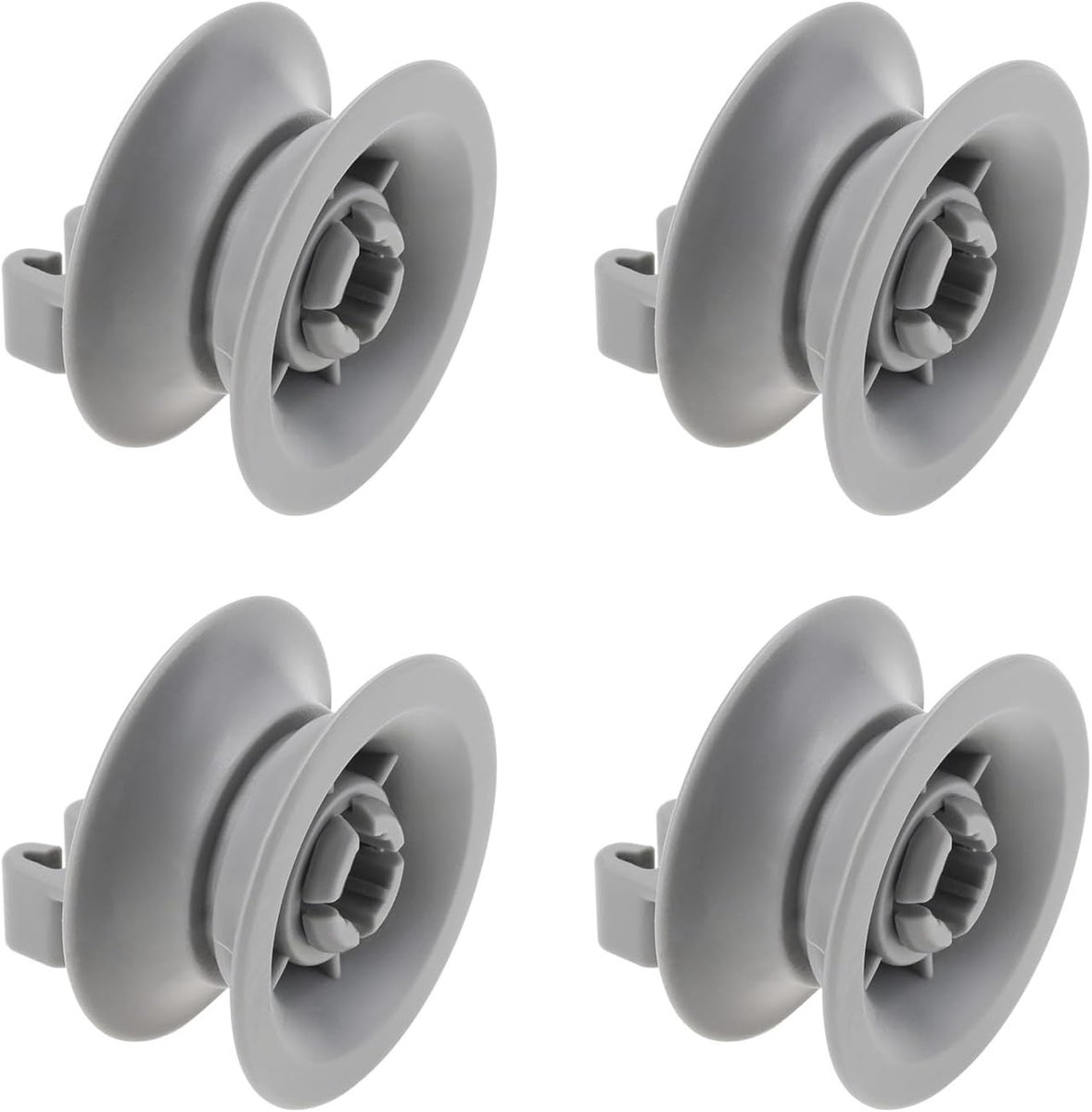 4 stks vaatwasser bovenste rek roller 00611666 PS8727423 vaatwasser accessoires vaatwasser bovenste mand wielen compatibel met Bosch vaatwasser