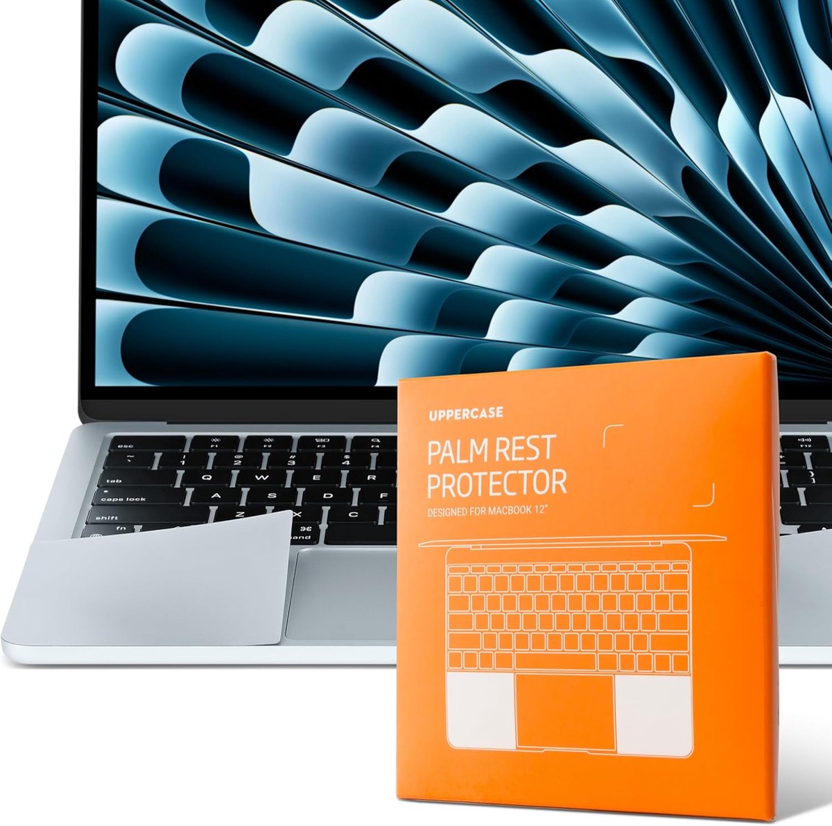 Palmrestbescherming voor MacBook Air 13" - Premium Skin Cover Set - Sky Blue - Bescherming tegen krassen en slijtage - ShopVlot