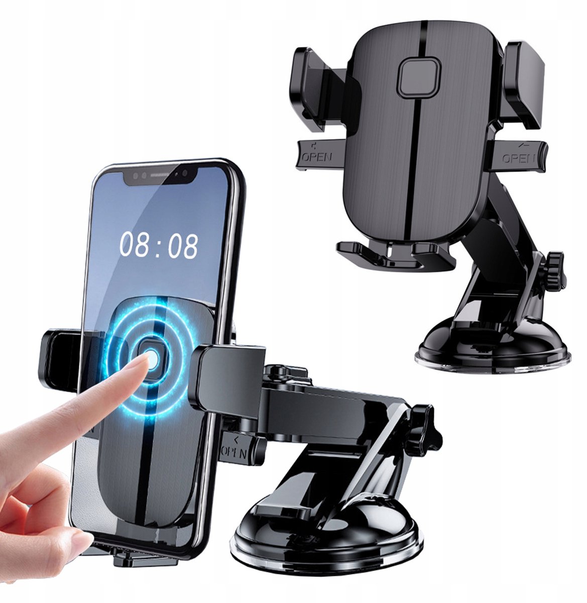Universele Autohouder Telefoon - Snel & Veilig Bevestigd