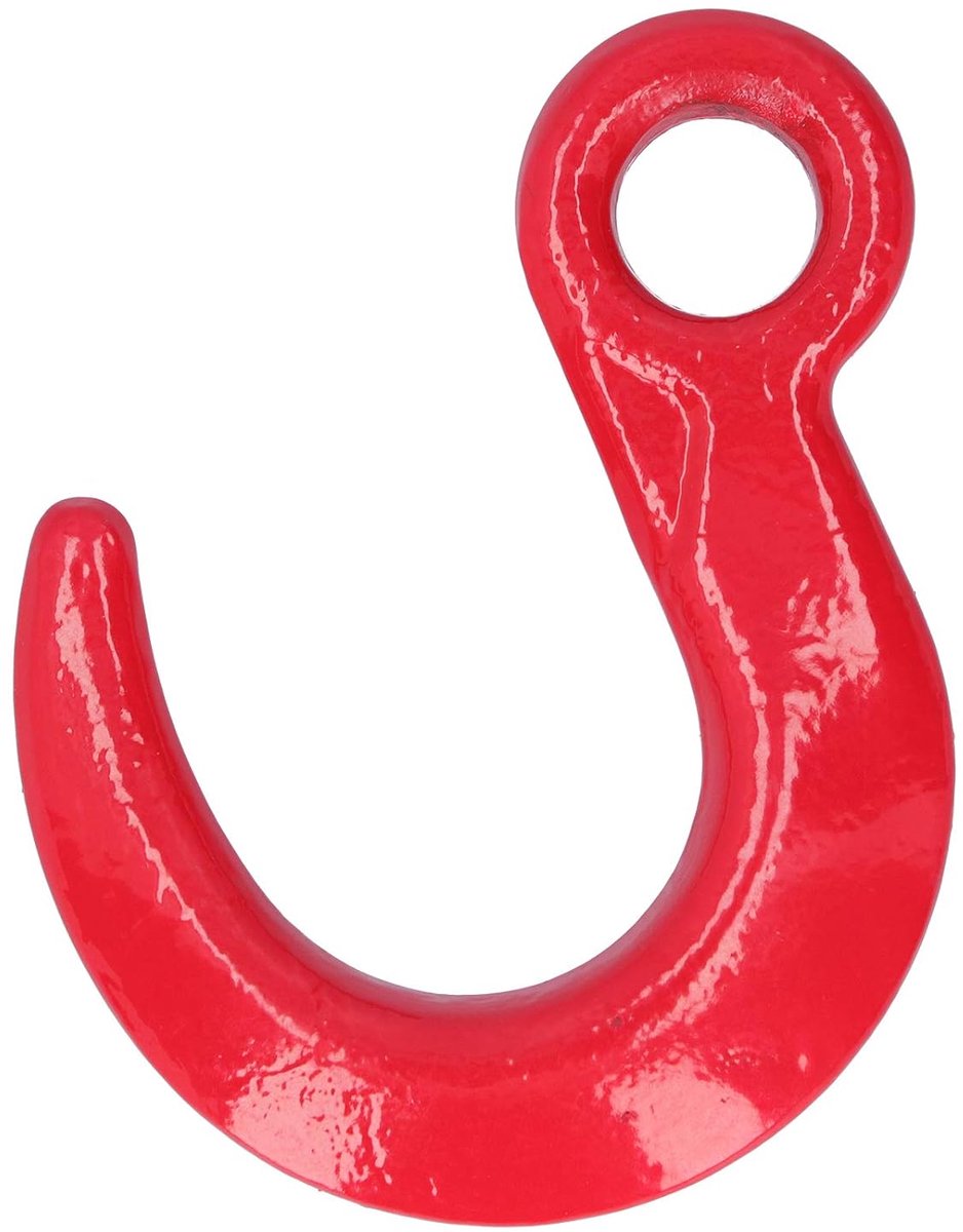Lifting Hook 6500lb - Grote opening - Legering staal - Voor constructie en hijswerk - ShopVlot