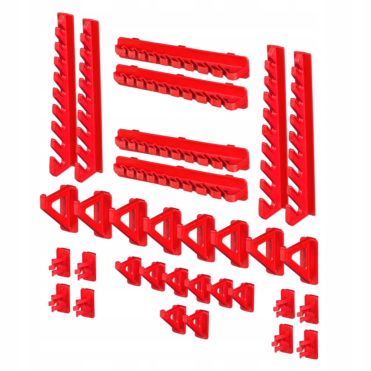 Gereedschapshouder Set voor Gereedschapsbord - Rood