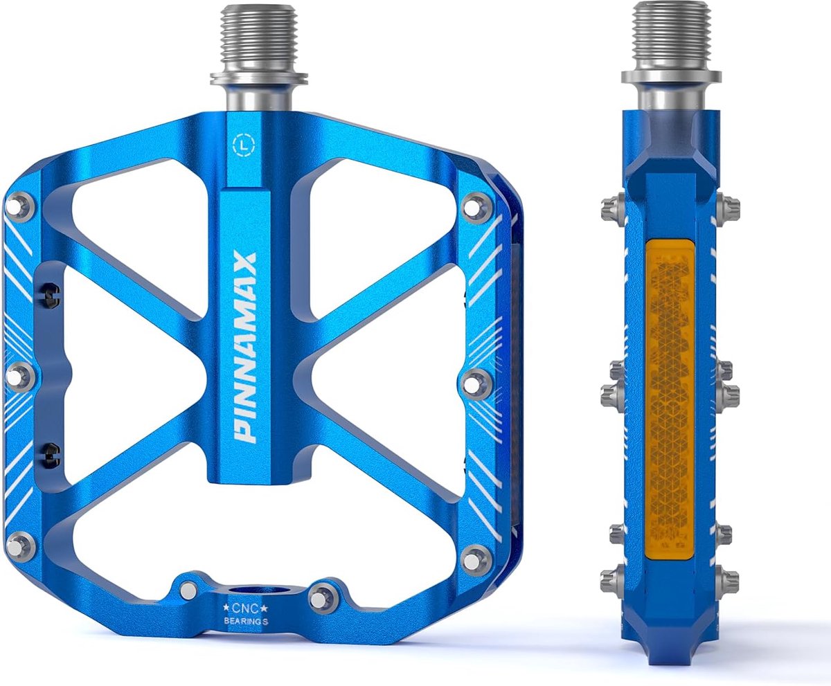 MTB Pedalen - 9/16 inch - CNC Aluminium - Uitstekende grip voor mountainbiken - ShopVlot