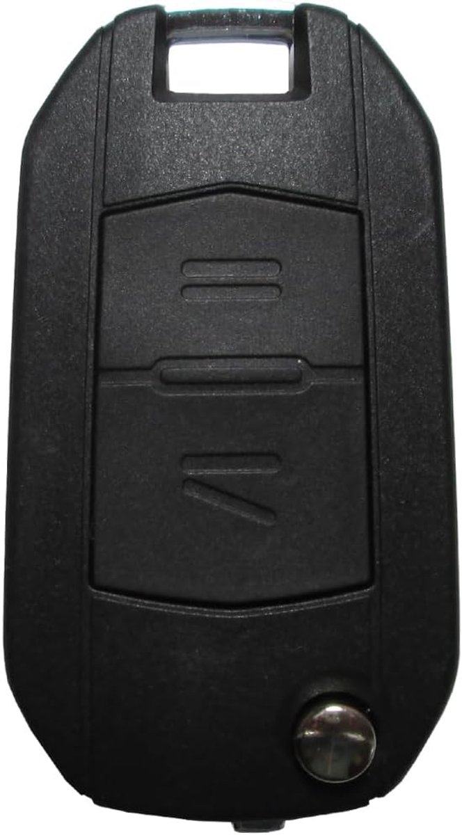 Sleutelbehuizing flipkey - twee knoppen - geschikt voor Opel Agila, Meriva, Corsa C, Combo - eenvoudige installatie - ShopVlot