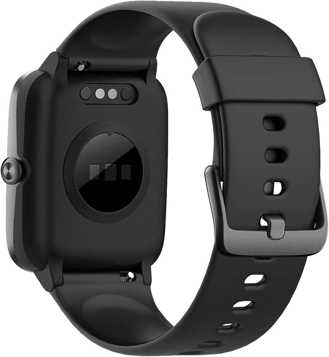 Horlogeband 19mm - Zacht silicone - Comfortabel en ademend - Geschikt voor diverse fitnesshorloges - SnelShoppen