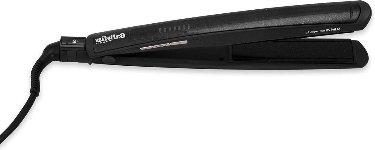 Stijltang Slim - Haarstyler Recht - Haar Stijlen - Diamond Ceramic Platen - 28 mm - Zwart
