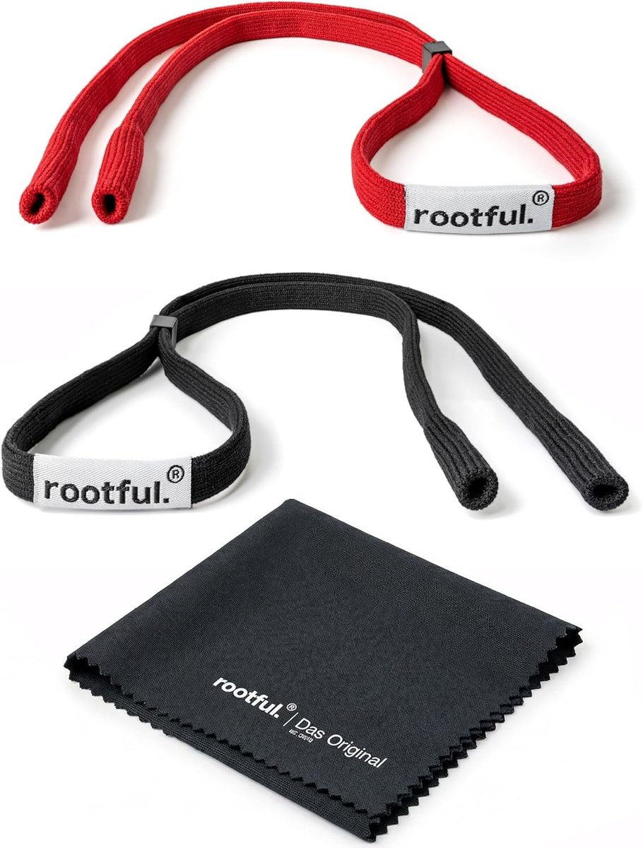 Sportbril band Pro - krachtige brillenkoord - maximale bescherming - inclusief microvezeldoekje - SnelShoppen