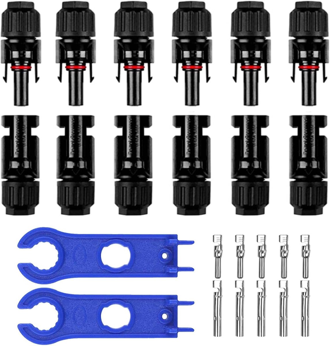 Solar panel connector set - Y-tak kabelverbinder - inclusief strip- en krimp-tool - ShopVlot