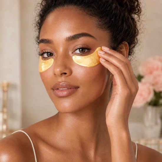 Collageen Oogpads - 20 Stuks - Oogcrème - Gold Collageen Eye Patch - Voor Donkere Kringen en Wallen Rondom de Ogen - Gezichtsmaskers & -Strips - Eye Mask - Oogmasker 10 stuks