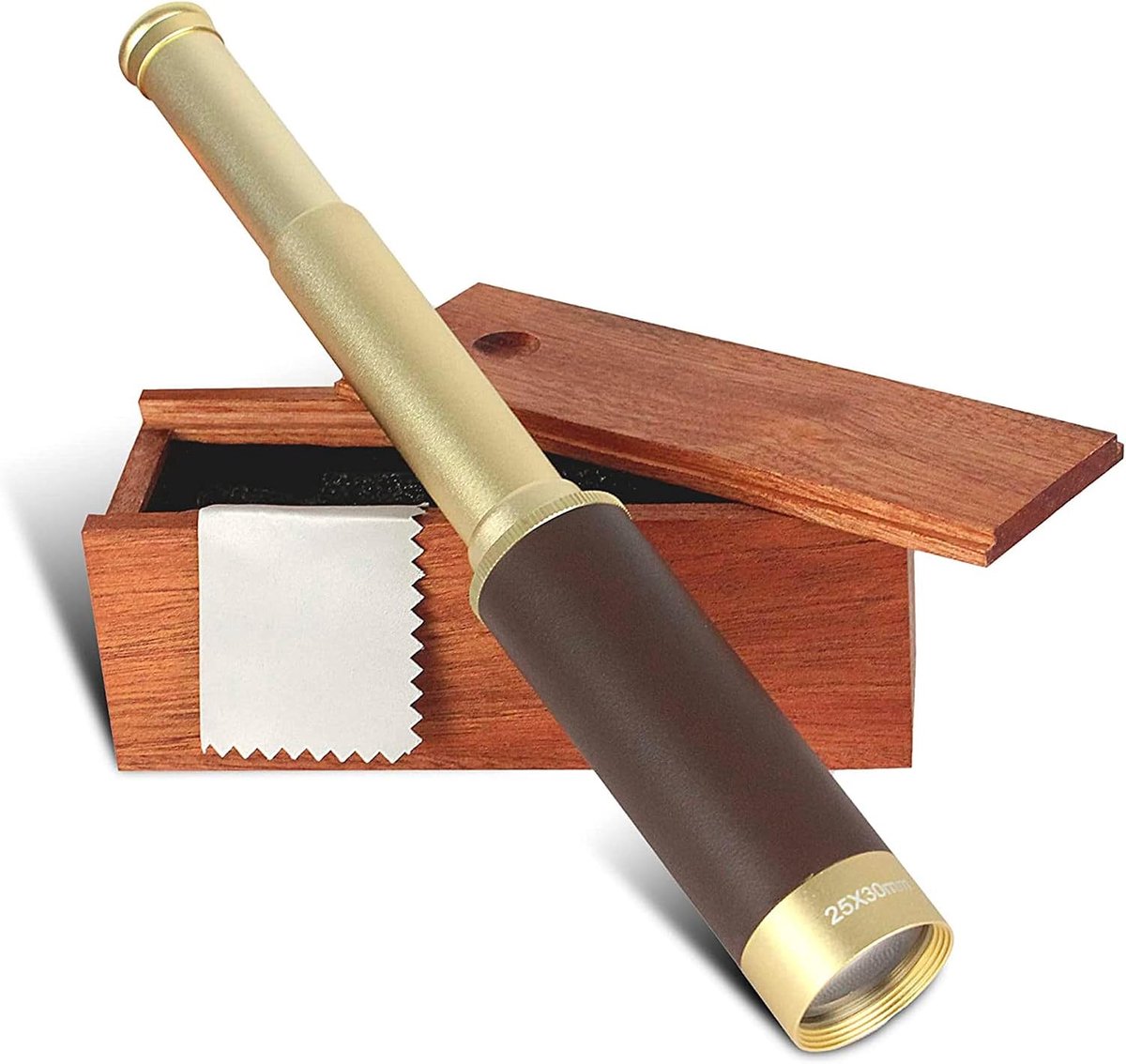 Monoculaire telescoop 25x vergroting - 30 mm lens - ideaal voor wandelen en jagen - ShopVlot