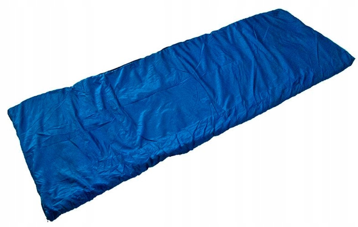 Merkloze Deken Slaapzak voor Vakantie en Camping - Blauw