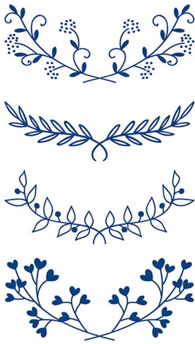 Tijdelijke tattoo Leafy Grace Collection 2 weken
