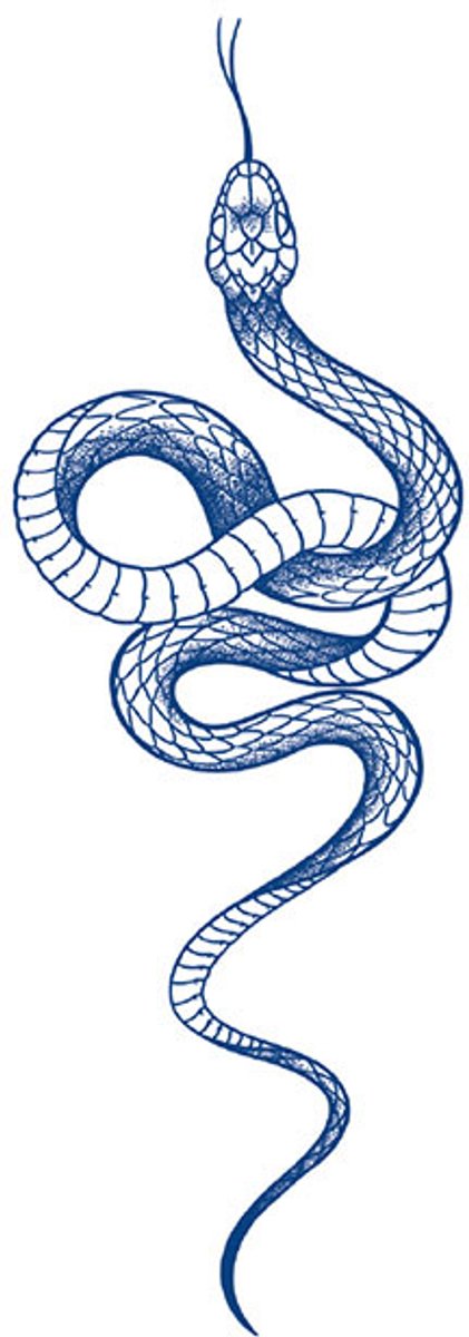 Tijdelijke tattoo Serpent Shadow 2 weken