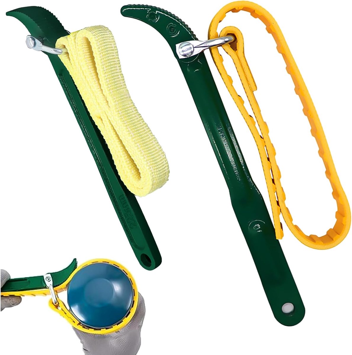 Bandsleutel 2 stuks - verstelbaar 9 inch/12 inch - hoogwaardig rubber/koolstofstaal - ShopVlot