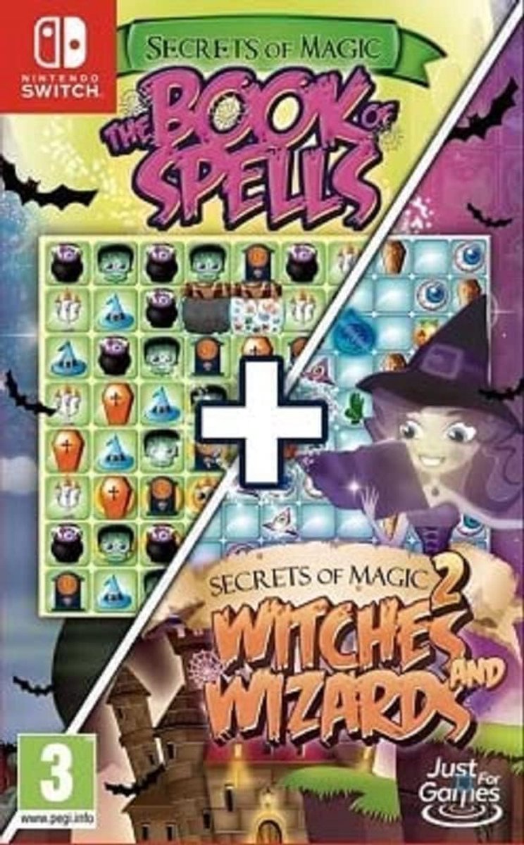 Computerspel Secrets of Magic 1+2 - Switch - Avontuurlijke puzzels - Ontdek de magie - ShopVlot