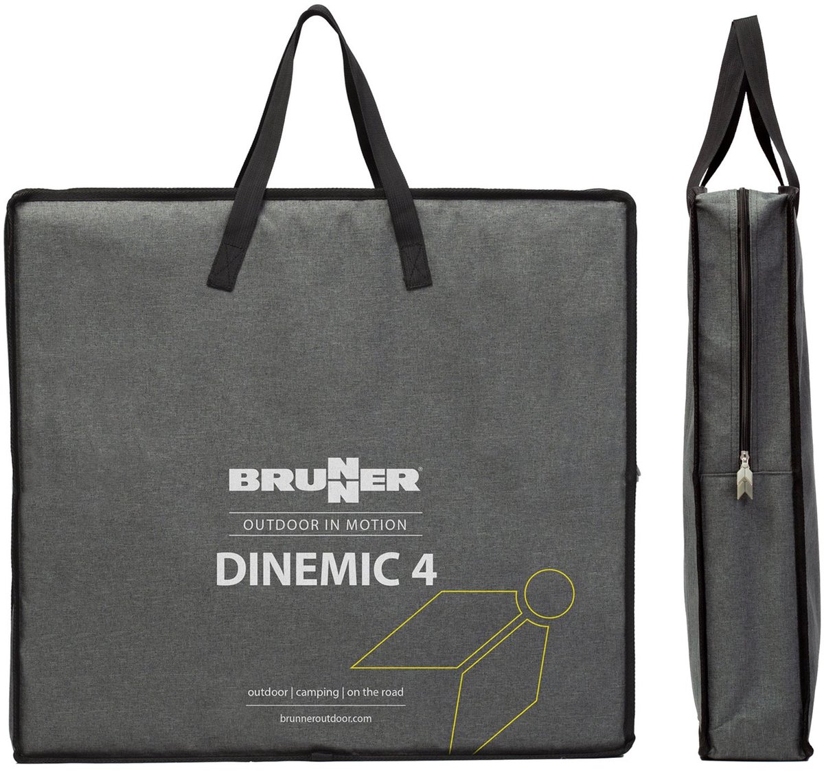 Brunner Dinemic 4 - Campingtafel 110 x 70 x 56/74 cm