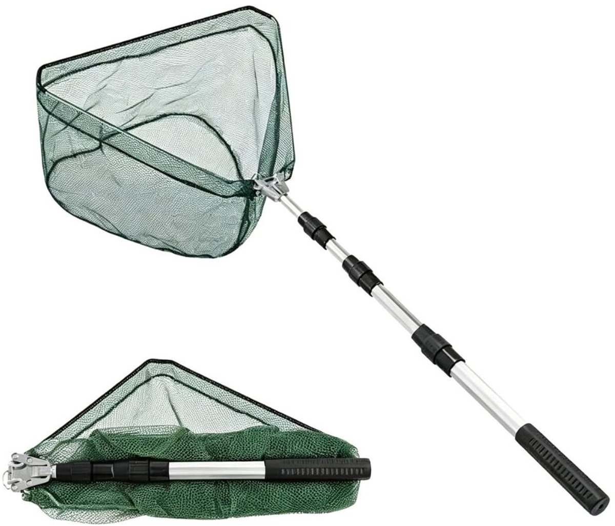 Zavio® Visnet Inklapbaar - Schepnet Telescoop - Vissen Vangen
