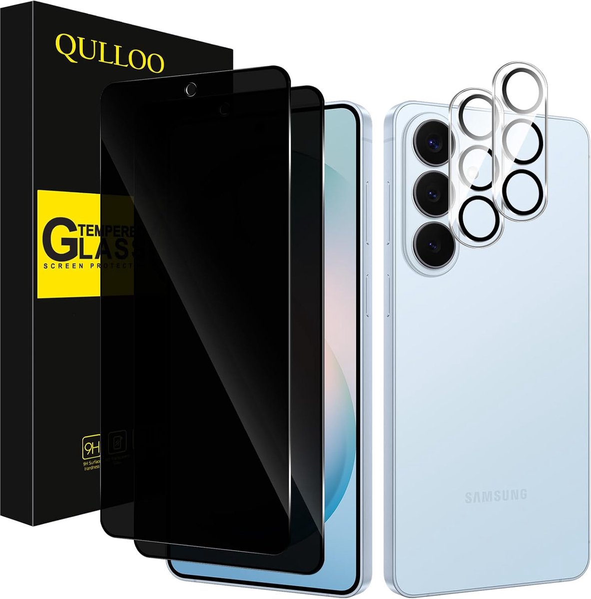 Screenprotector voor Samsung Galaxy S26 Plus - pantserglas - privacyfolie - bescherming tegen krassen - ShopVlot