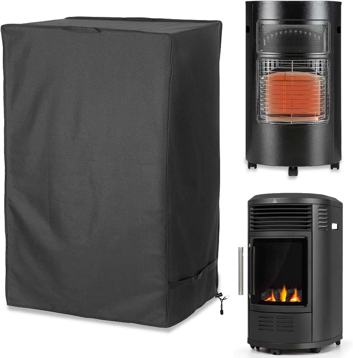 Gasverwarming afdekzeil 50 x 80 x 60 cm - 420D Oxford stof - waterdicht - beschermt tegen stof - ShopVlot