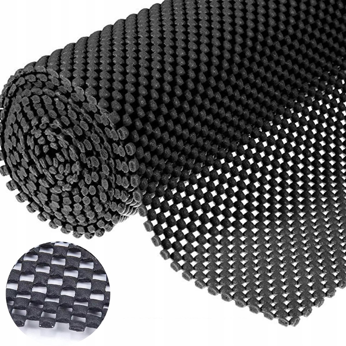 Antislipmat voor lades en dozen - 150x80 cm - Zwart