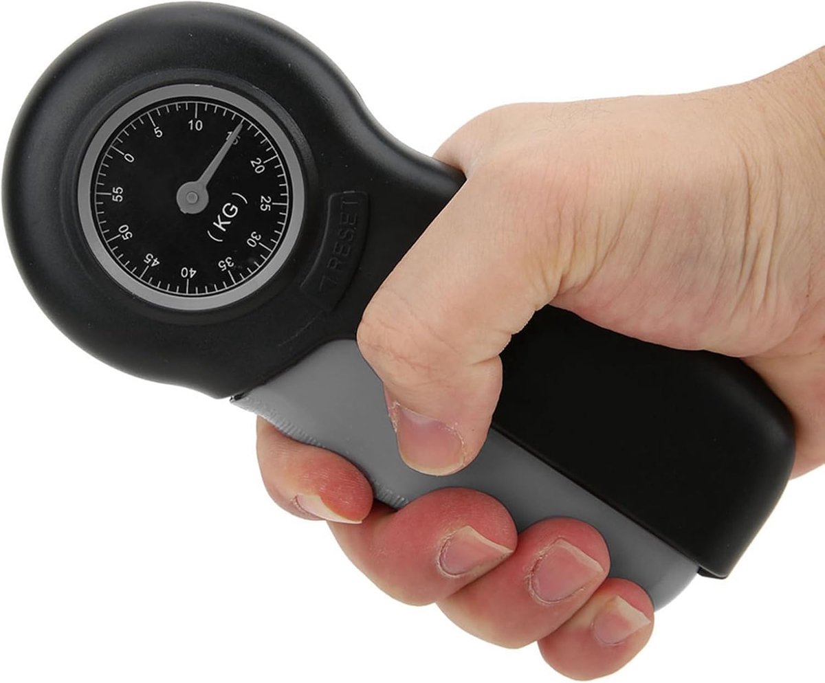 Grijpkrachtmeter - groot display van ABS - mechanisch - versterkt handkracht - ShopVlot