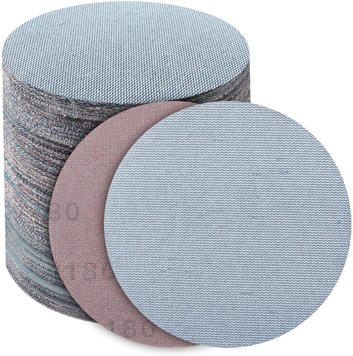 Schuurdiscs 125mm - 50 stuks - keramisch - 180 korrel voor hout slijpen - ShopVlot