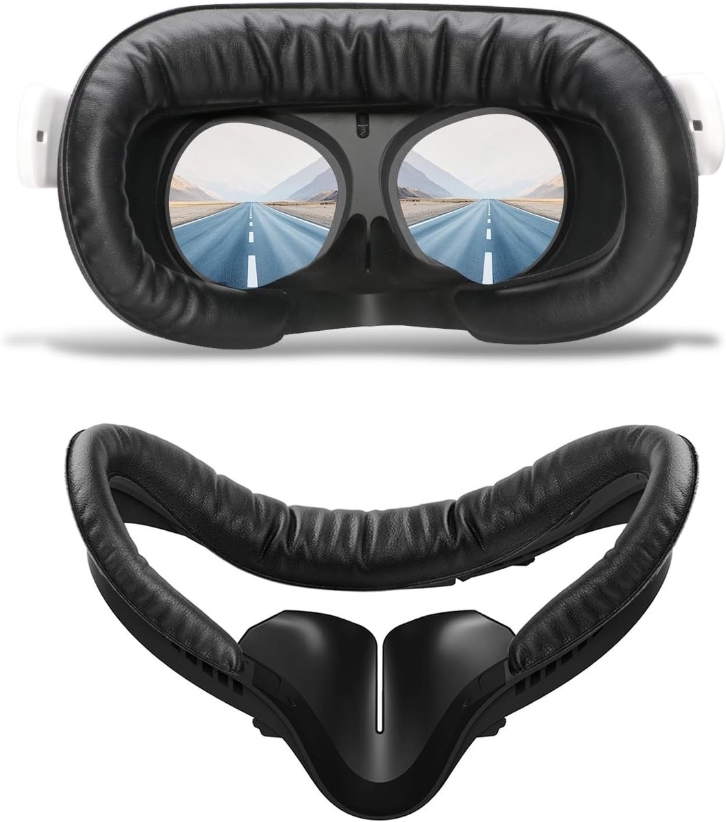 Vervangingshouder Oculus Quest 2 - Sweat-proof leren gezichtsmasker - Verbeterde ventilatie - ShopVlot