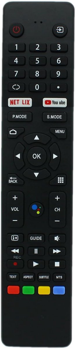 Afstandsbediening vervanging IR voor Polaroid TV - Geschikt voor PL4021FHDG PL3222HDG PL55UHDG PL65UHDG - ShopVlot