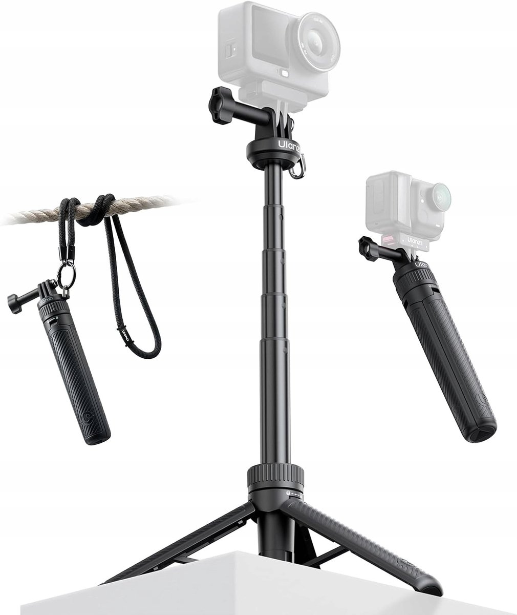 Selfiestick Statief 2-in-1 Telescopisch voor Camera's