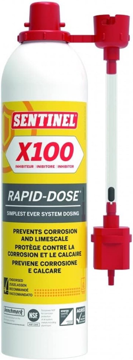 Corrosie-inhibitor 300 ml - Aérosol voor verwarmingssystemen - Bescherming tegen roest - Verlengt levensduur - ShopVlot