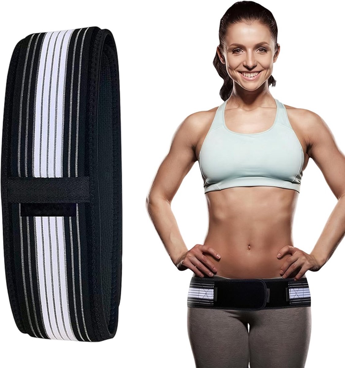 Lumbar support belt - sciatica en heupsteun - ergonomisch ontwerp - pijnverlichting - SnelShoppen