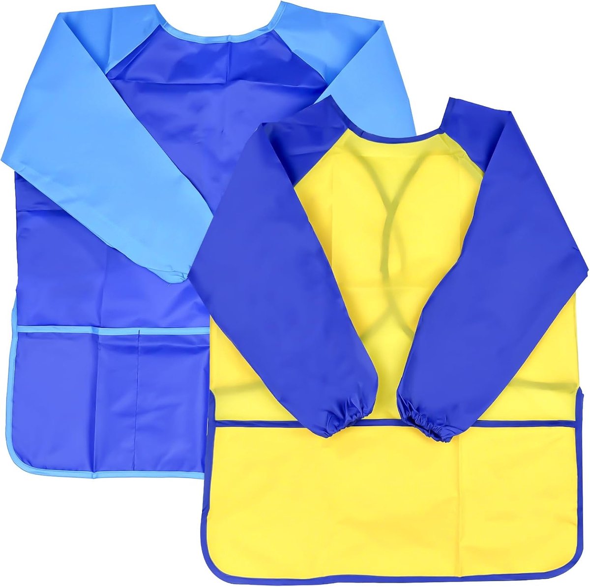 Kinderschort twee-delige set - Kookschort en schilder schort - Met zakken - Ideaal voor creatief bezig zijn - SnelShoppen