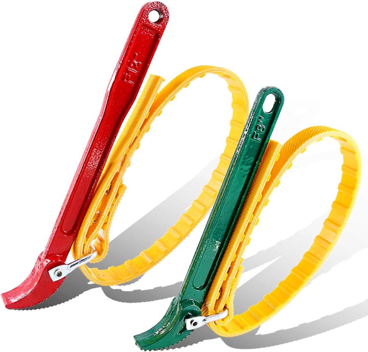 Multi-purpose verstelbare riem sleutel 12" en 7,8" staal - filter opener - ideaal voor het openen van filters - SnelShoppen