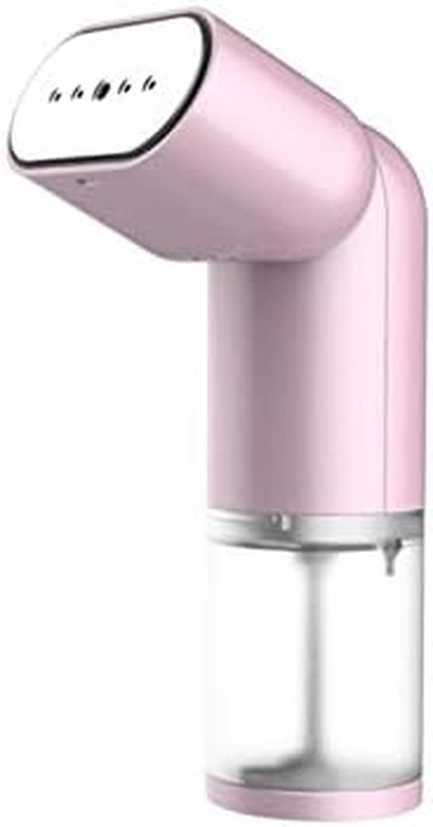 Stoomstrijkijzer Draagbaar - Kledingstomer Handheld - Kreukels Verwijderen - Verhoogd Spuitvolume - 180 ml - Roze