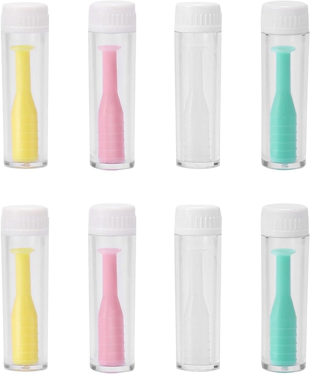 Contactlensinvoerset 8 Stuks - Siliconen Contactlensverwijderaar - Voor zachte en harde lenzen - SnelShoppen