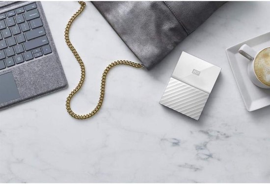 Externe Harde Schijf - Portable HDD - Bestanden Opslaan - Wachtwoord Beveiliging - 2TB - Wit — afbeelding 4