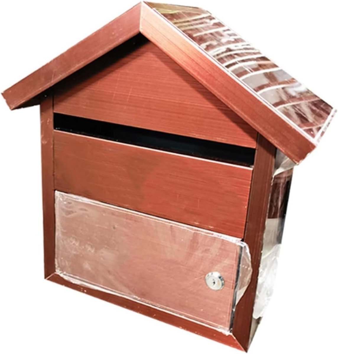 Brievenbus Muurmontage - Brievenbak Postbus - Post Ontvangen - Klassieke Uitstraling - L280 x B150 x H380 mm - Lichtkleurig