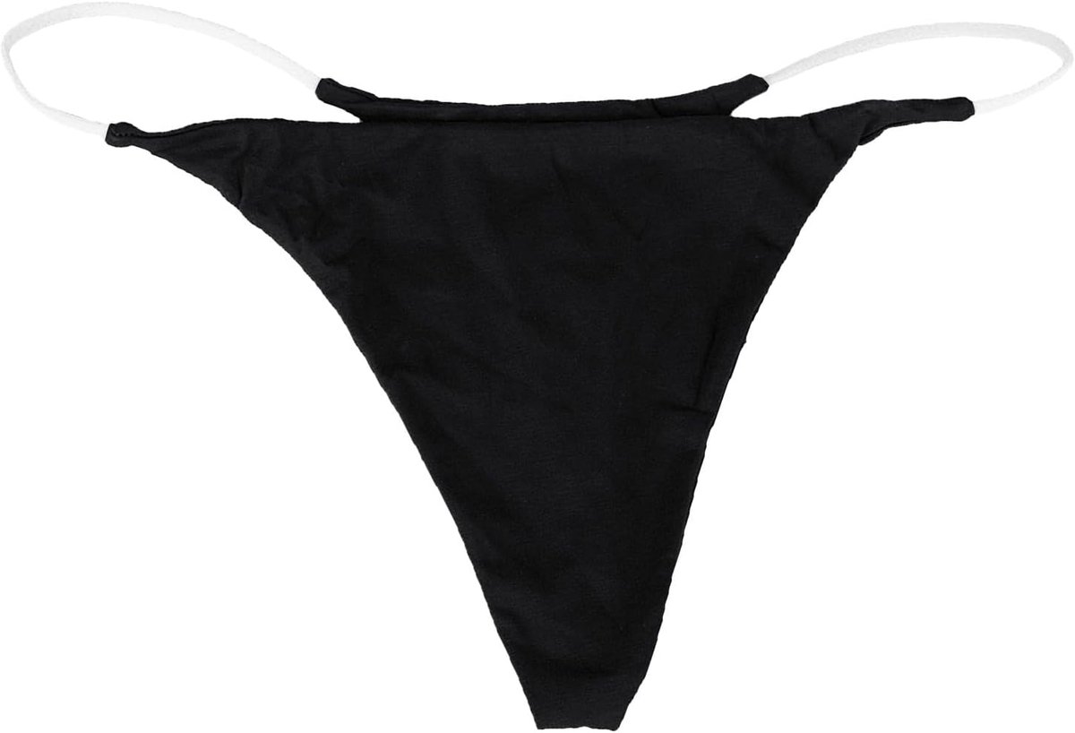 Dames bikinibroek - lage taille - zwart - ideaal voor zwemmen - SnelShoppen