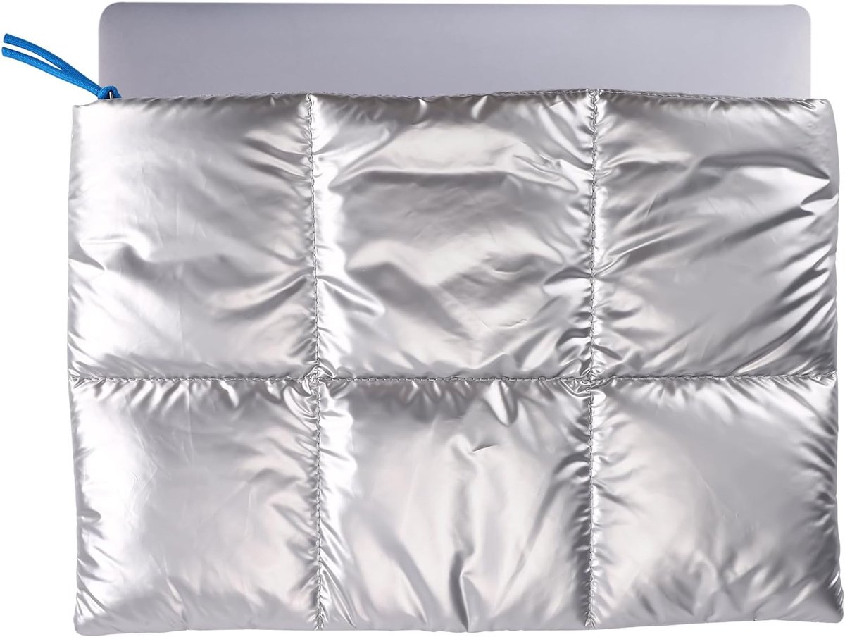 Laptop Sleeve 41x28cm - Thermisch - Zilverkleurig - Beschermt tegen oververhitting - SnelShoppen