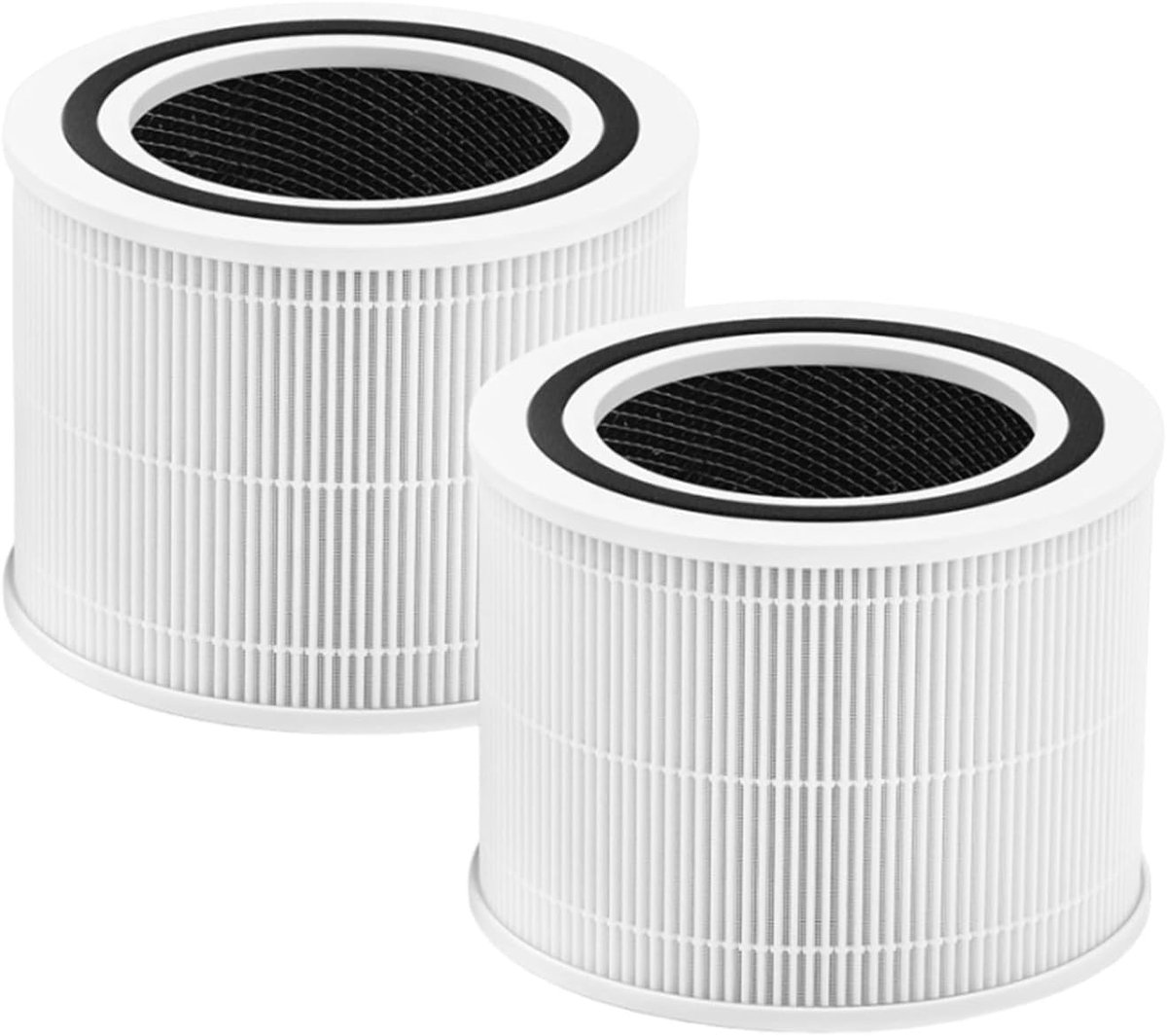 SnelShoppen - 2 Pack Vervangfilters voor Luchtzuiveraar, 3-in-1 H13-True HEPA Filters, Compatibel met Core 200/Core 200S, Ideaal voor Huisdieren en Hu
