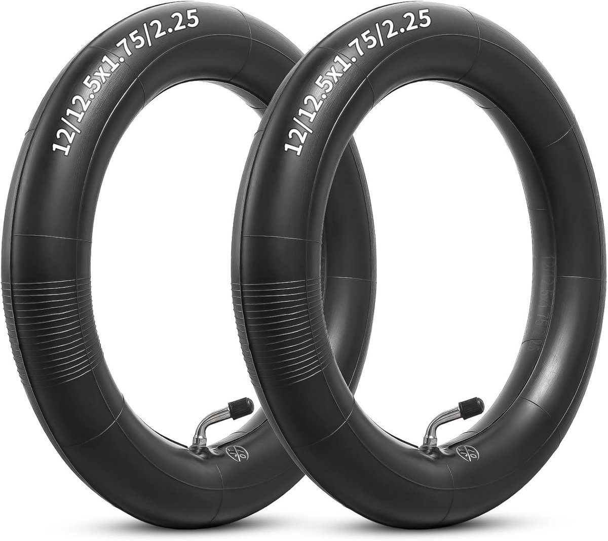 Binnenband 12/12.5x1.75/2.25 - Butyl - CR202 ventiel - Geschikt voor fietsen en scooters - ShopVlot
