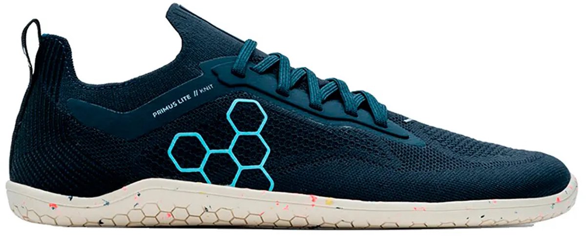 Vivobarefoot Primus Lite Knit Natural Barefoot Schoenen Blauw EU 41 Vrouw