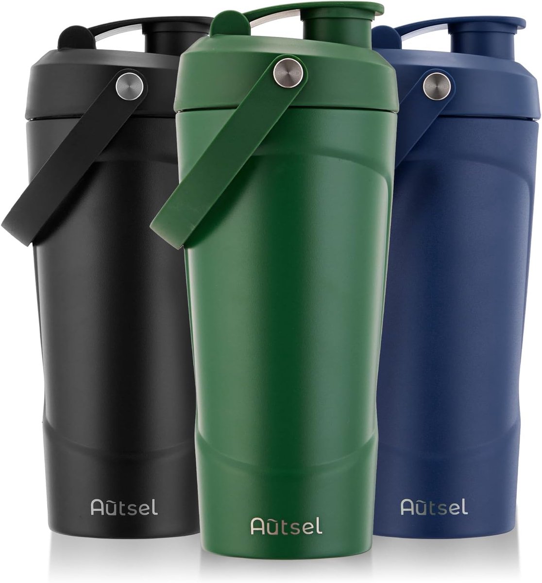 Protein Shaker 750 ml - Roestvrijstalen shaker - Isothermisch en lekvrij - Ideaal voor koude dranken - SnelShoppen